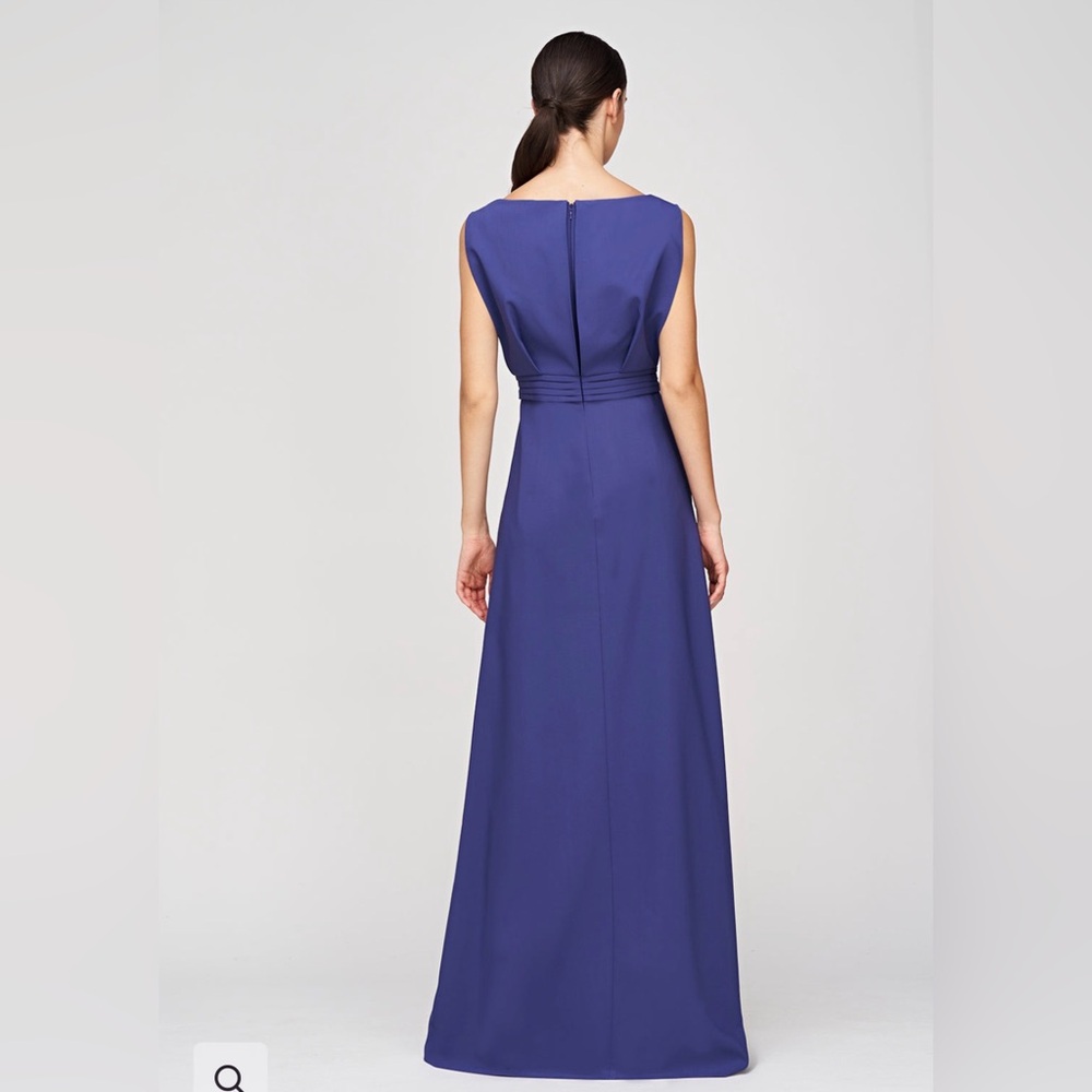 Kay Ungar Demi Walk Thru Sleeveless Jumpsuit in Cobalt blue - Picture 2 of 13